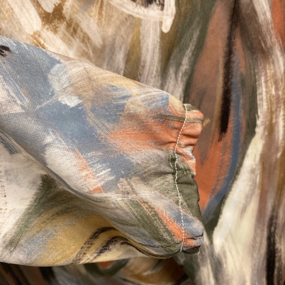 Vintage Blair Long Sleeve Brushstroke Blouse Size S - Picture 5 of 7